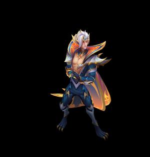 Dragonmancer Rakan League of Legends 3D print model
