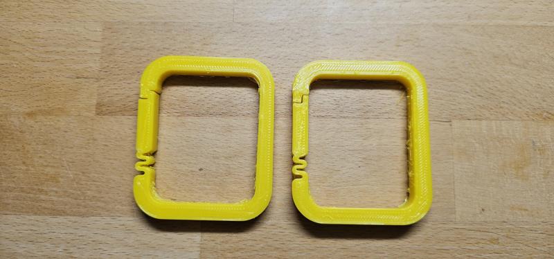 Carabiner square shaped