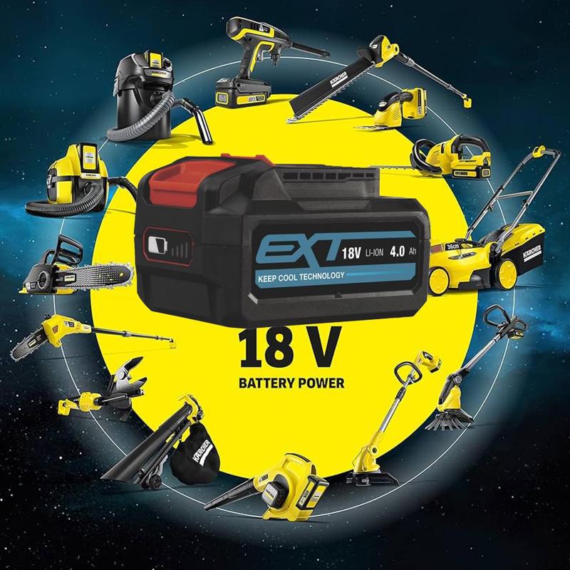 Erbauer-SKIL 18-20V PWRCORE  battery to Karcher 18v tool