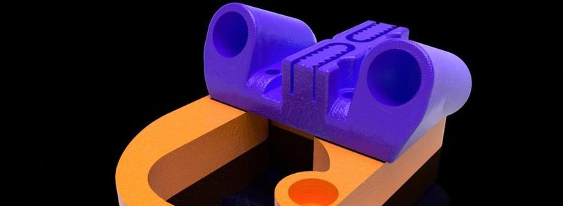 Kossel Roller Carriage Mount for Magnetic Joint Upgrade
