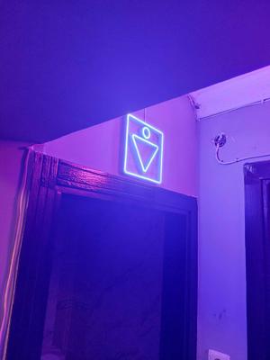 Neon Led Restaurant Wc Male Female