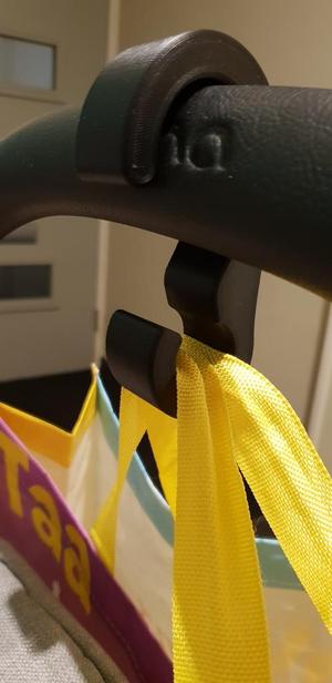 Buggy handle hook for bags - Nuna Ivvi Savi