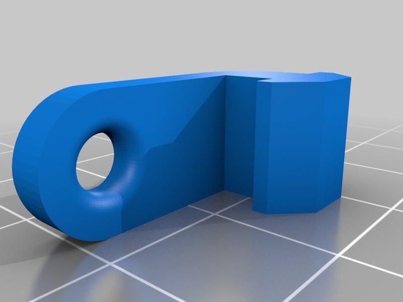 Filament guide for 20mm T-slot bar (M5)