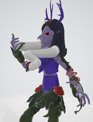 Daemonette snake shaman snake