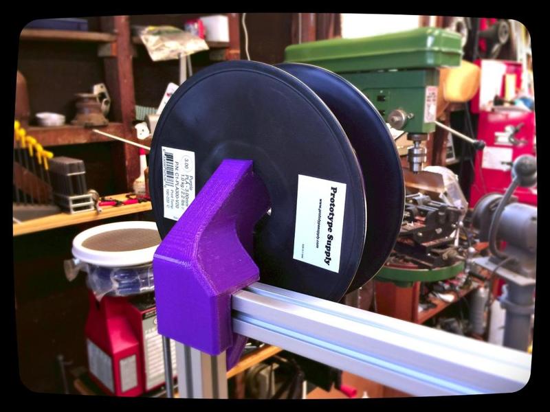 Filament Spool Hook for Deezmaker Bukobot