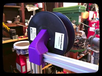 Filament Spool Hook for Deezmaker Bukobot