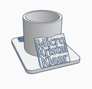 Micro Kristal Klear Holder