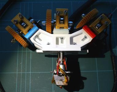 3-way Quick-fit Extruder and Colour Blending Nozzle