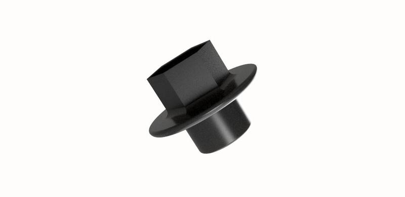 Replacement for Bmw plastic nut part 17111709419