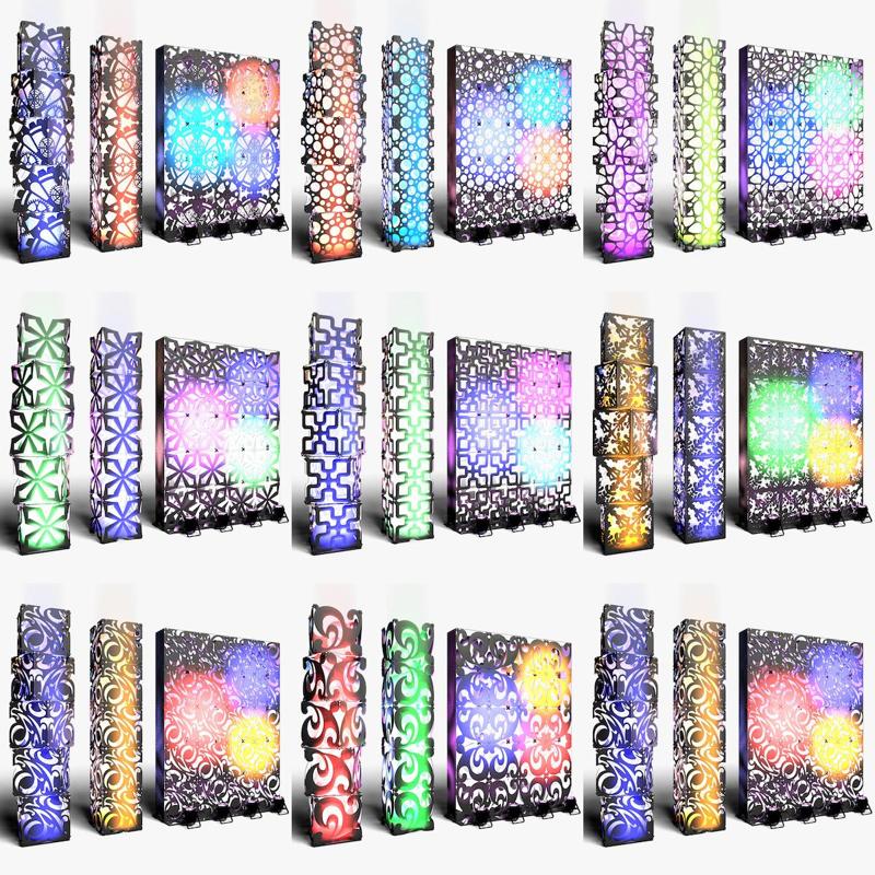 Stage Decor Collection 01 (Modular 9 Pieces)