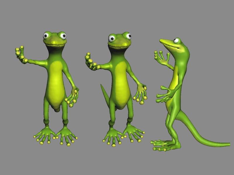 gekko cartoon