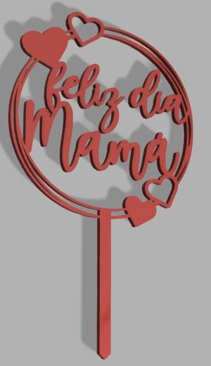 mother's day cake topper
