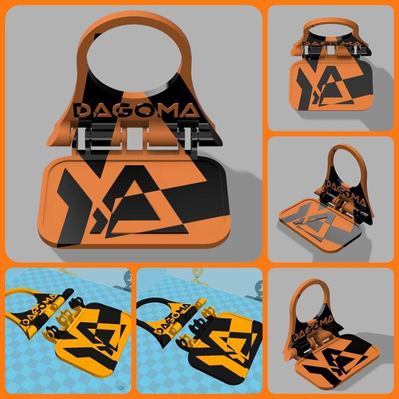 Foldable Outlet Mobile Phone Holder Dagoma bicouleur