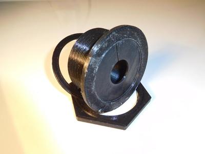 DVI cable sized furniture grommet