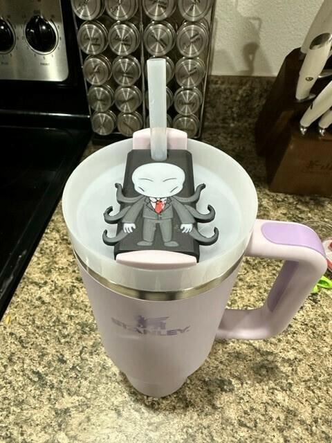 Stanley Tumbler 40 oz Topper (Original and H2.0) - Slenderman