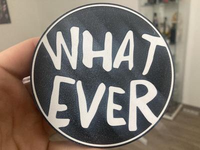 Whatever coaster