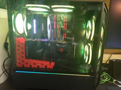 Vertical GPU mount