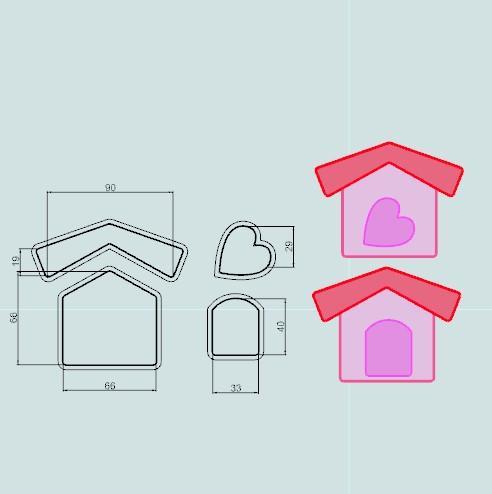 Casita. Cutting in Pieces