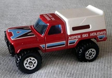 Lesney Matchbox Superfast MB 22-35 4x4 Mini Pick Up Canopy