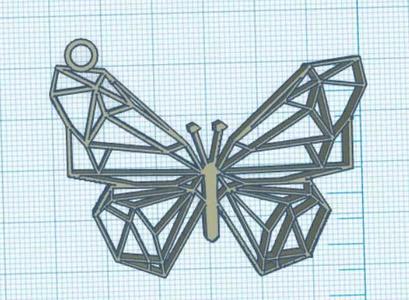 Geometric Butterfly - Papillon Geometrique