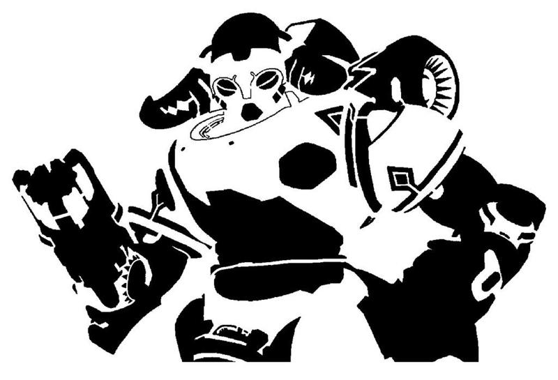 Orisa stencil
