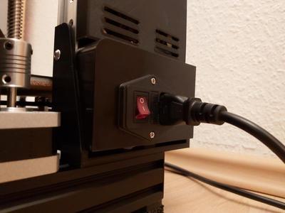 Ender 3 Pro - PSU Offset Mount (dual z-axis)