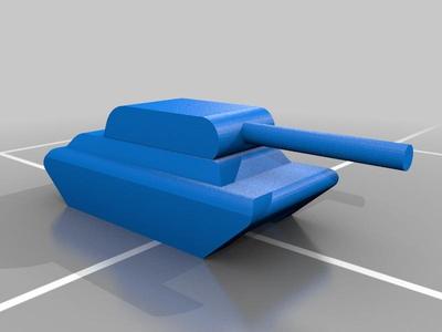 Tank (1:1000 scale) 