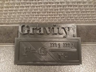 gravity formula
