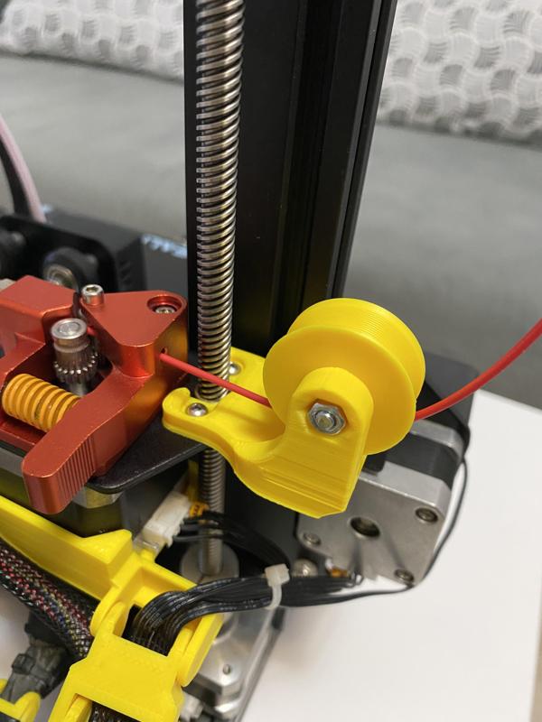 Ender 3 Pro Filament Guide System Upgrade (no bearings)