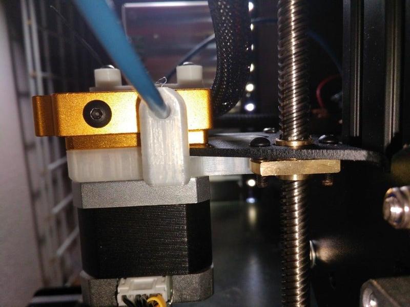 Creality extruder relocating bracket (repaired)