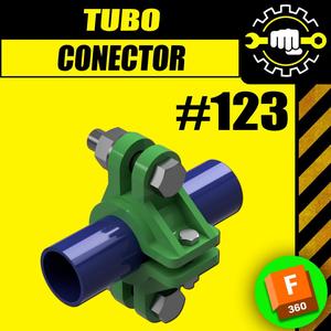 #123 Tube Connector | Fusion | Griggio3D