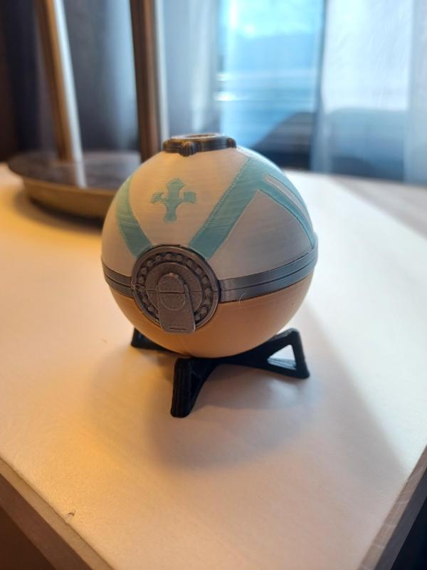 Easy Assembly Hisuian Pokeball sky ball multicolor adaptation 2 colors