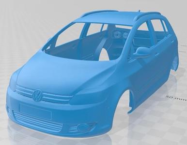 Volkswagen Golf Plus 2011 Printable Body Car