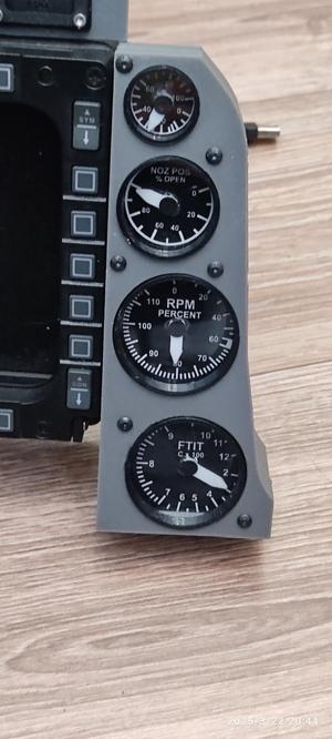 FF-16 Viper for desktop place -Right gauge panel