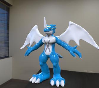 Ex Veemon ActioN Figure Scuilpt