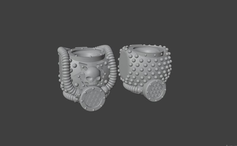 Noise infantry bodies, rocker marine torsos