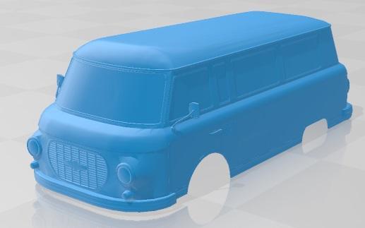 Barkas B 1000 Minibus Printable Body