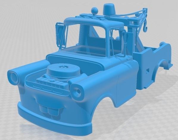 Tow Mater Cars Printable Body Car