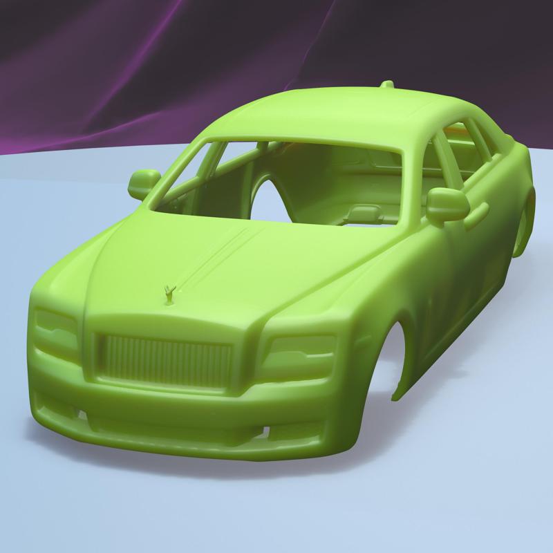 ROLLS ROYCE GHOST EWB 2018 (1/24) printable car body