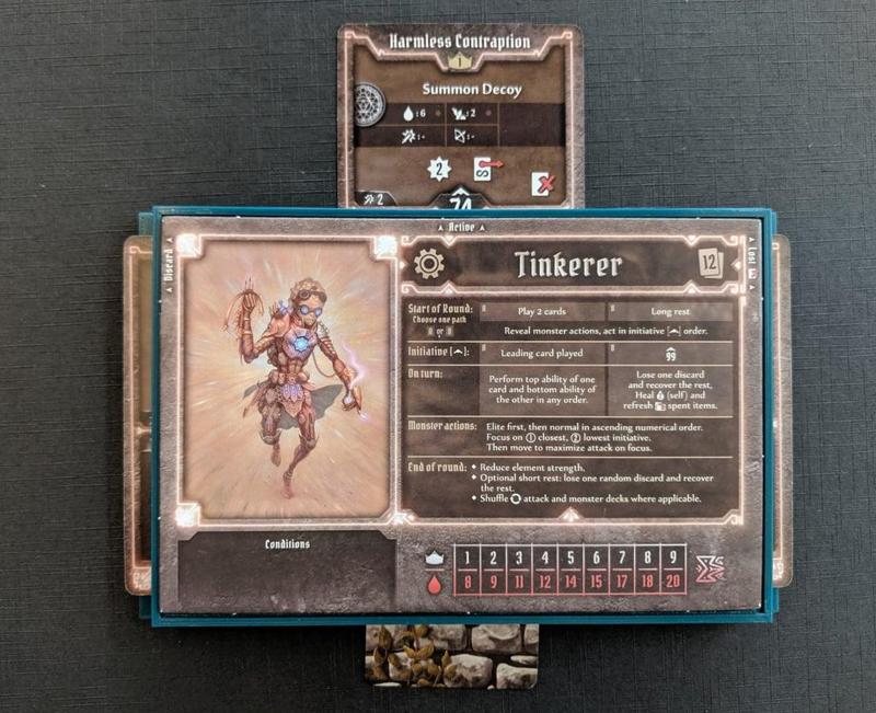 Gloomhaven Dashboard (Update: Sleeves!)