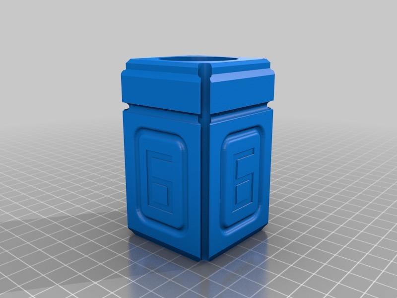 Modular Okular Box for "Blue edges" Okular 6mm