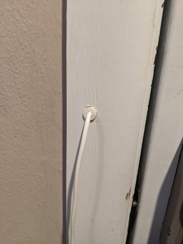 Install in place Cord Grommet