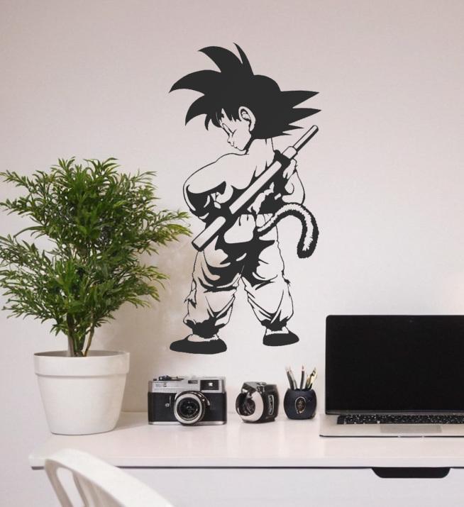 Goku kid wall art