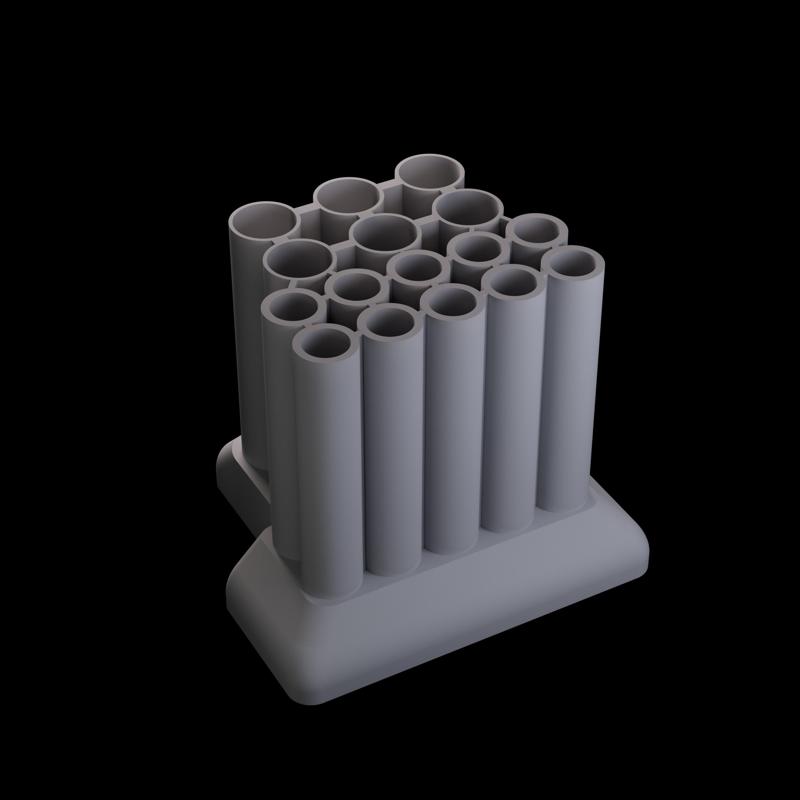 Tank Barrel Paintbrush Holder