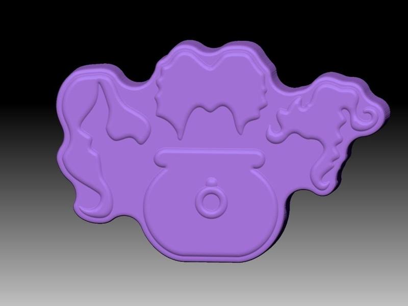 HOCUS POCUS CAULDRON SOLID SHAMPOO AND MOLD FOR SOAP PUMP