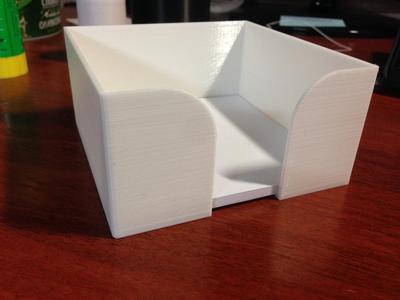 Box for "notes paper"