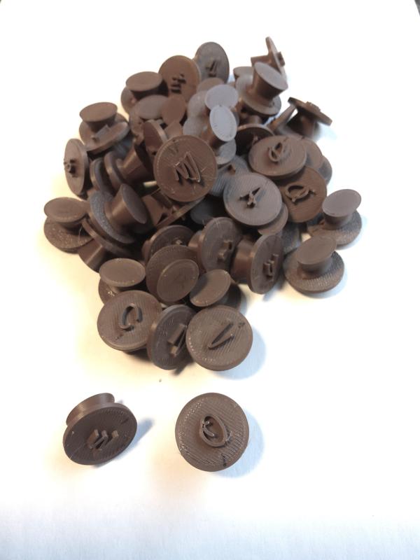 Letter stamps for ceramics - Sellos de letras para ceramica - Letter stamps for ceramics