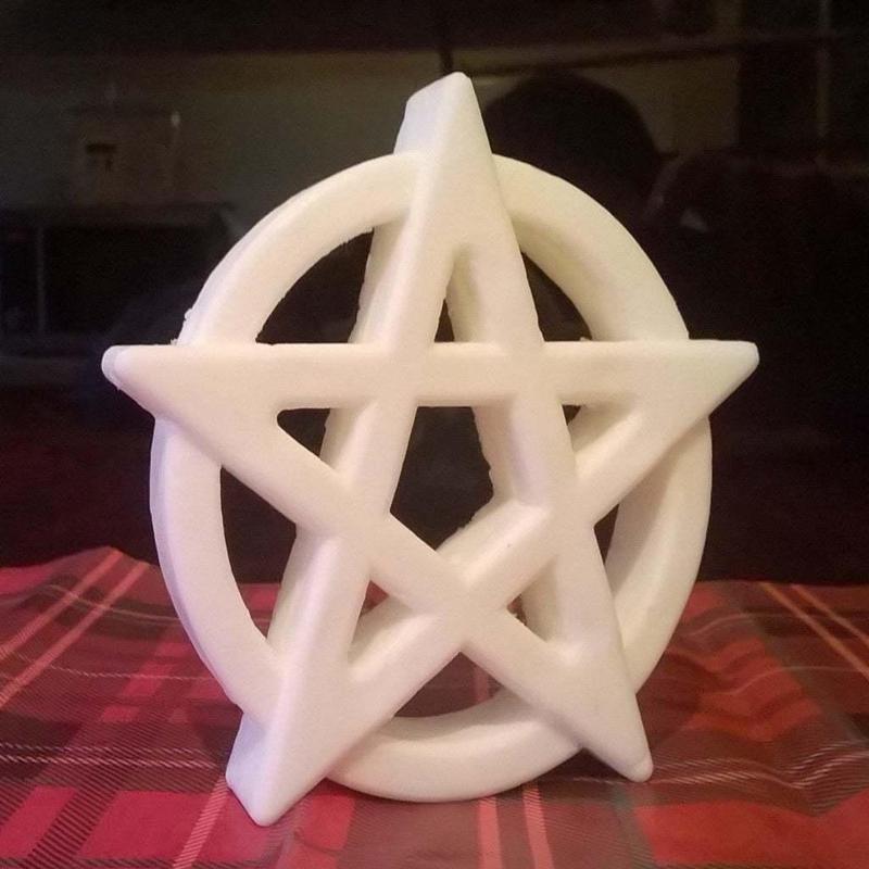 Pentagram Multi-Part Soap Mold
