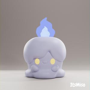 ITSMISO 3D PRINTABLE STL FILE - Litwick
