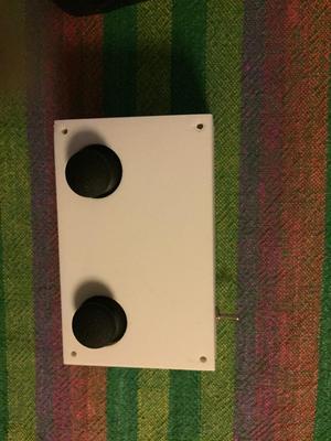 Box with room for two joysticks